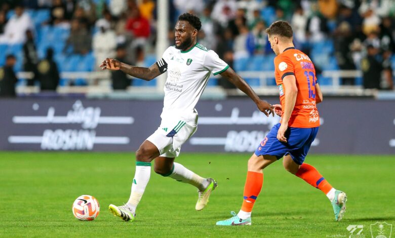 من فوز الأهلي أمام الفيحاء في الجولة 17 من الدوري السعودي (X/ALAHLI_FC)