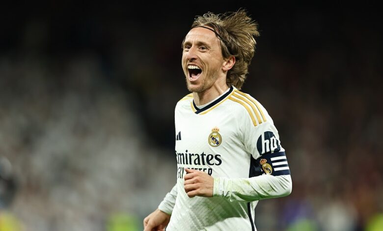 مودريتش لاعب ريال مدريد