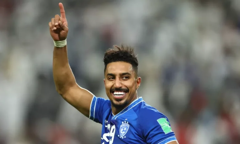 سالم الدوسري لاعب الهلال