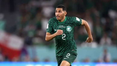 سلطان الغنام لاعب المنتخب السعودي