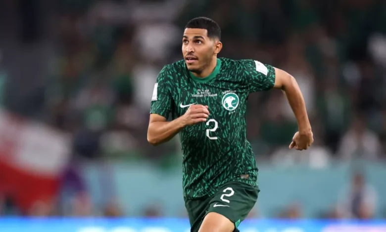 سلطان الغنام لاعب المنتخب السعودي