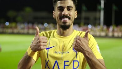 علي لاجامي لاعب النصر