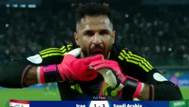 محمد العويس حارس المنتخب السعودي