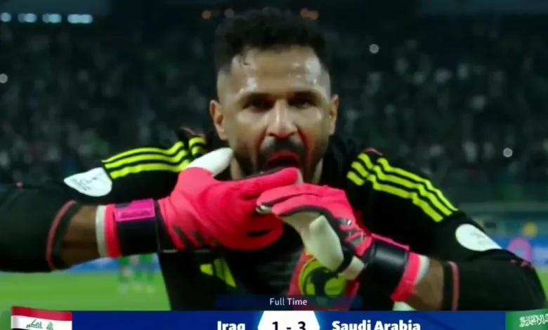 محمد العويس حارس المنتخب السعودي