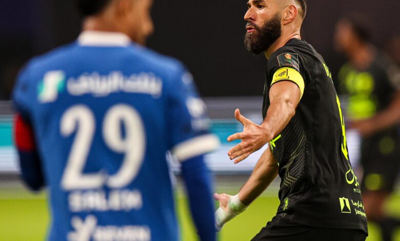 كريم بنزيما نجم الاتحاد