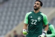 نواف العقيدي حارس مرمى المنتخب السعودي