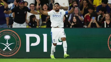 سالم الدوسري لاعب الهلال