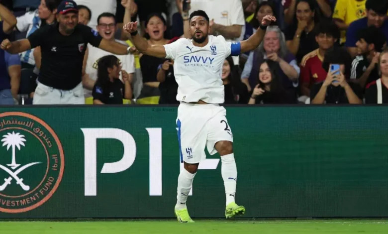 سالم الدوسري لاعب الهلال