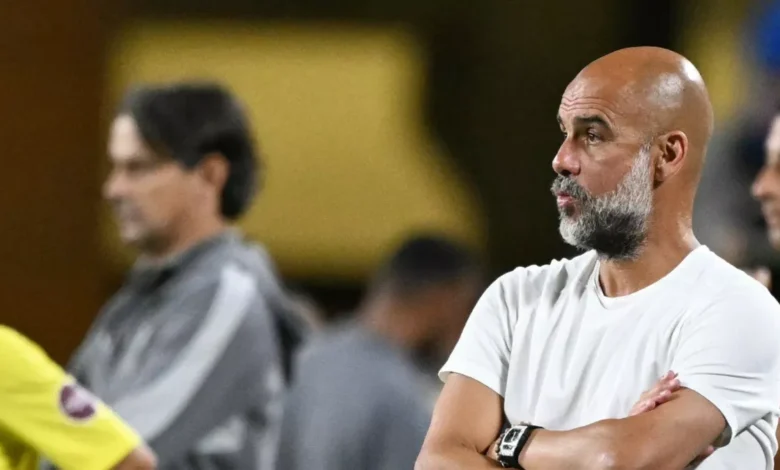 جوارديولا مدرب مانشستر سيتي