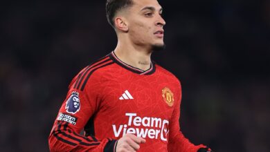 البرازيلي أنتوني جناح مانشستر يونايتد الإنجليزي