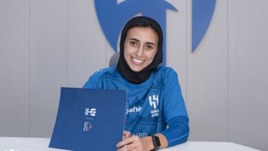 موضي عبد المحسن لاعبة الهلال الجديدة