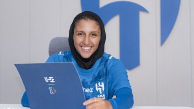 لين محمد لاعبة الهلال