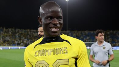 نجولو كانتي نجم وسط فريق الاتحاد السعودي