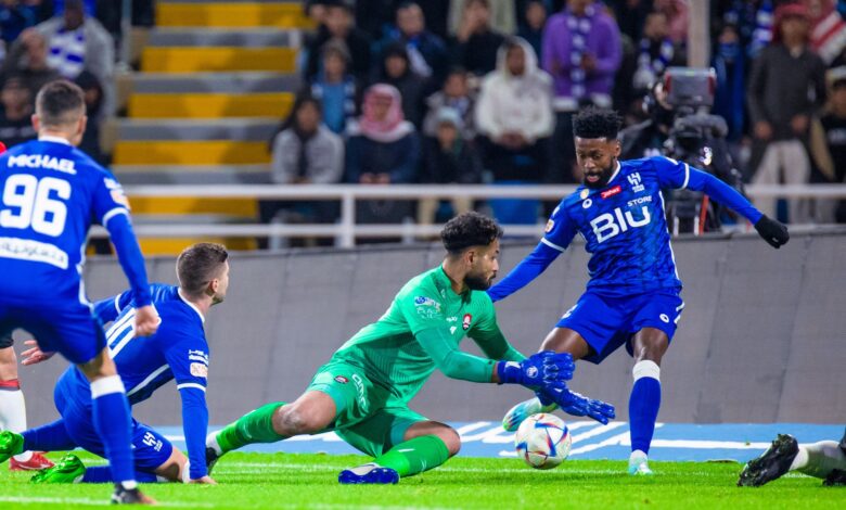 حمد اليامي لاعب نادي الهلال