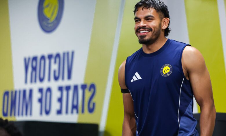 سعد الناصر لاعب نادي النصر