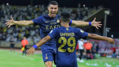 عبد الرحمن غريب لاعب النصر