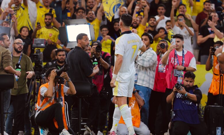كريستيانو رونالدو قائد نادي النصر السعودي