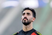 نواف العقيدي حارس المنتخب السعودي ونادي النصر