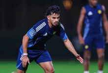 سعد الناصر لاعب نادي النصر