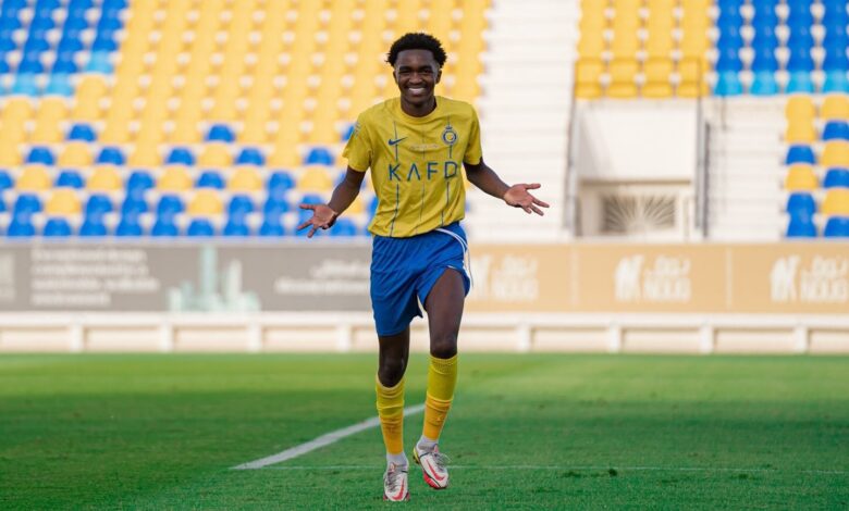 عبد الرحمن السفياني لاعب النصر السعودي