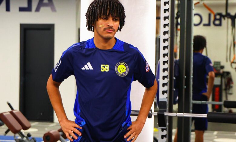 عبد الملك الجابر لاعب نادي النصر