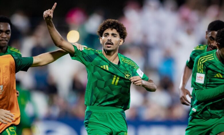 صبري دهل موهبة الأخضر السعودي