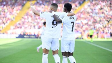 مبابي وفينيسيوس يقودان هجوم ريال مدريد أمام أتلتيك بيلباو في سان ماميس