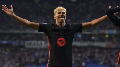 لامين يامال يتفوق على ميسي ورونالدو بمبيعات القمصان-Getty