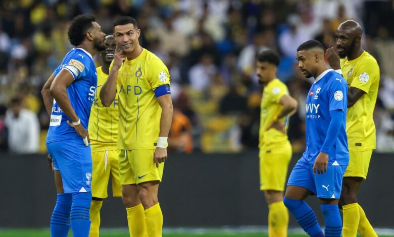 تذاكر مباراة الهلال والنصر: مواعيد ديربي الرياض وأسعار التذاكر ومنافذ البيع- getty