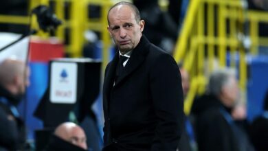 أليجري يدافع عن نكونكو ويشدد على أهمية الصبر - Getty