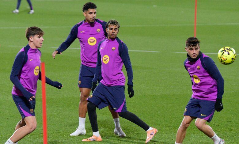 انتهت رحلته الروحية.. برشلونة يستعيد رونالد أراوخو في الوقت المناسب!- getty