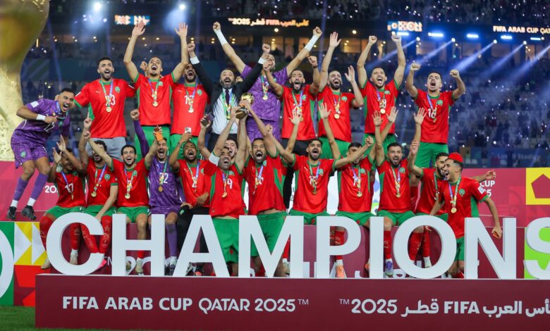 المغرب تتوج بلقب كأس العرب 2025 في لحظة تاريخية - Getty