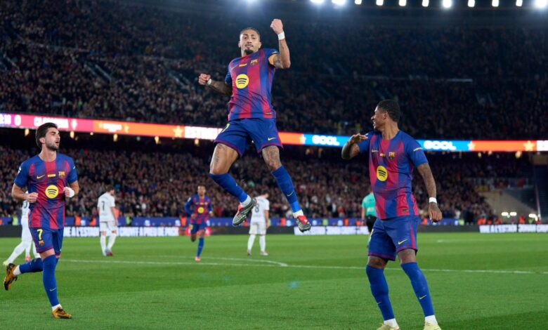 رافينيا يسجل ويُحرم من هدف مذهل عبر العارضة- getty