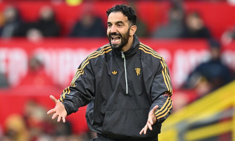 أموريم يستبعد الحلول المؤقتة في مانشستر يونايتد- getty