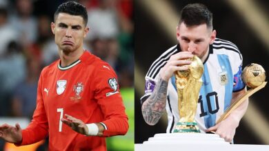 على طريقة ميسي في مونديال 2022 .. رونالدو بحذاء ذهبي خاص في كأس العالم 2026- getty