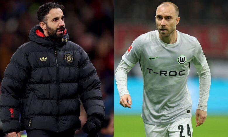 "ما يفعله لا يساعد إطلاقًا" .. إريكسن يُهاجم أموريم بقوة بسبب تعليقاته السلبية ضد مانشستر يونايتد ولاعبيه!- getty