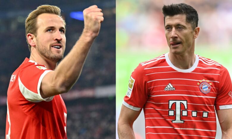 كين: أسعى لتحطيم رقم ليفاندوفسكي مع بايرن - Getty