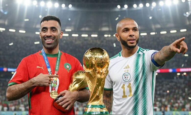 الرقصة الأخيرة لفتى الجزائر ولم يأتِ وقت اعتزالك يا حمدالله! .. نجوم كأس العرب الذين رفعوا شعار "نريد اللعب في المونديال"- getty