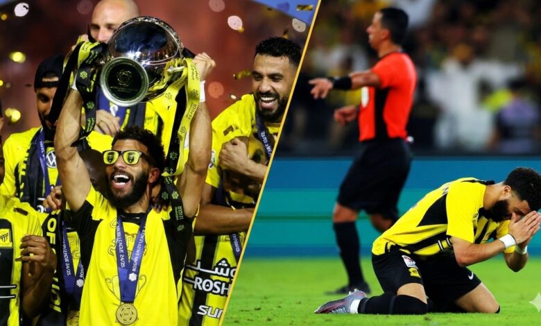 فن الخروج عن النص: من غرفة الملابس إلى فيديو ورّطه مع الشرطة .. صفحة عبدالرحمن العبود مع الاتحاد ملطخة بالأزمات!- getty