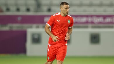 حمد الله يعود للتهديف ويقود المغرب إلى النهائي-Getty