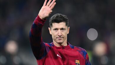 برشلونة يسعى لتجديد عقد ليفاندوفسكي - Getty