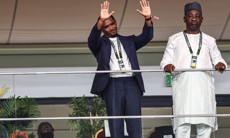 صامويل إيتو عن طموحه في رئاسة الكاميرون: هذا السؤال يسبب 99% من مشاكلي!- getty