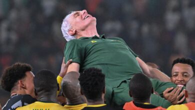 بروس يحذر لاعبي جنوب أفريقيا قبل مواجهة أنجولا- getty