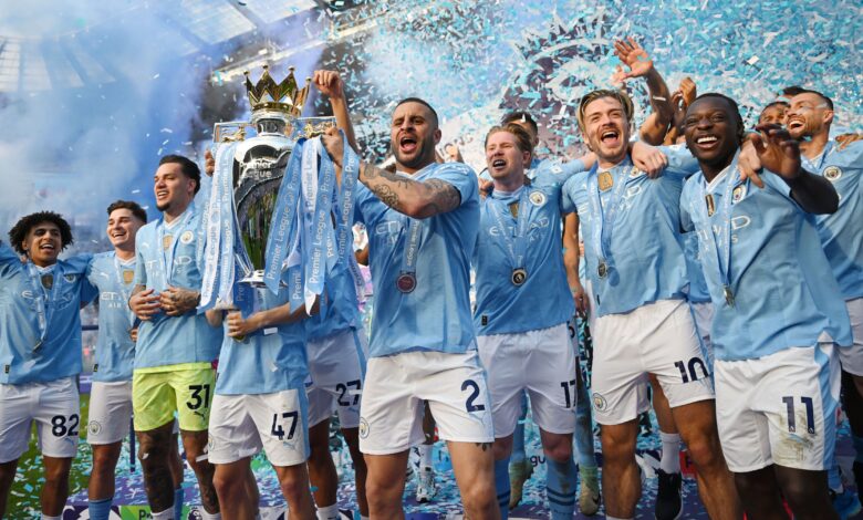 جدول مباريات مانشستر سيتي في الدوري الإنجليزي 2025-2026 والقنوات الناقلة- getty