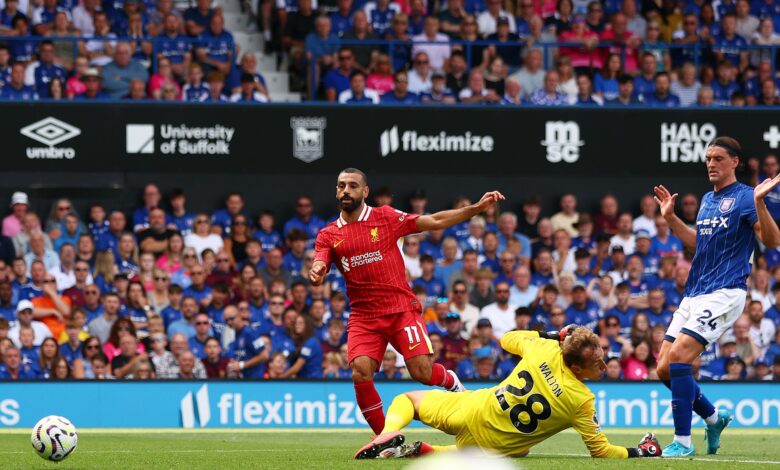 كم عدد أهداف محمد صلاح في مسيرته حتى الآن؟- getty