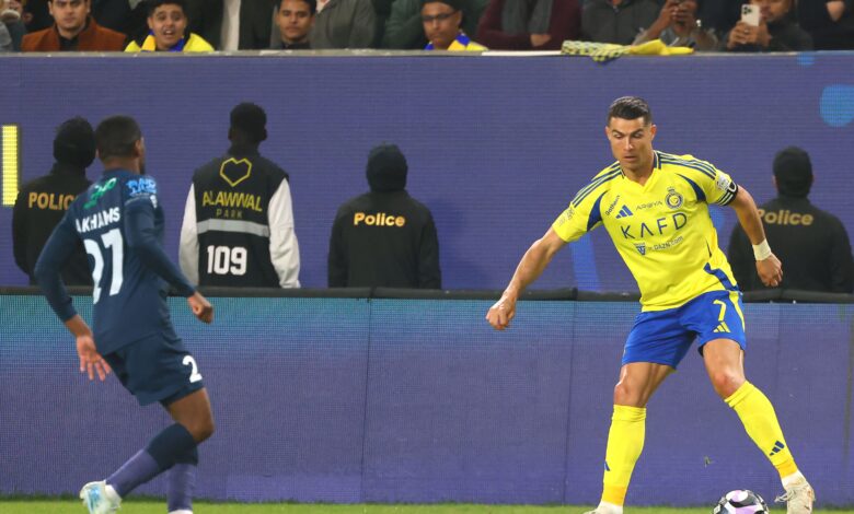 موعد مباراة النصر القادمة ضد الأخدود في دوري روشن السعودي 2025-2026 القنوات الناقلة- getty