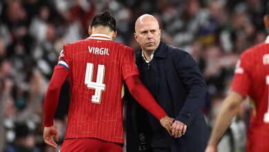 سلوت يمنح لاعبي ليفربول إجازة في عيد الميلاد- getty