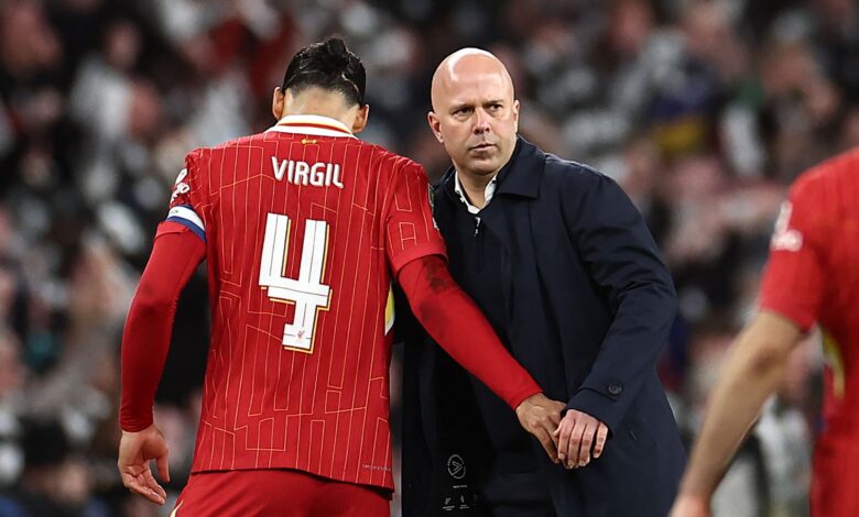 سلوت يمنح لاعبي ليفربول إجازة في عيد الميلاد- getty