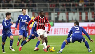 إلغاء مباراة ميلان وكومو في بيرث بسبب شروط الاتحاد الآسيوي- getty