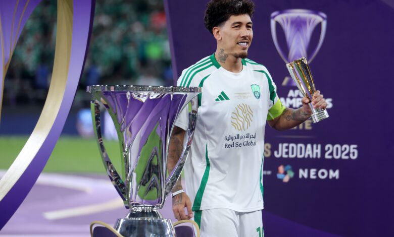 مواعيد وترتيب مجموعة الغرب في دوري أبطال آسيا 2025-2026- getty